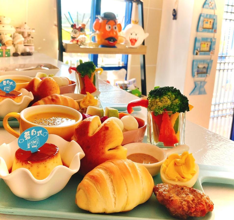 Blue And White Style Holiday B&B Guanshan Luaran gambar