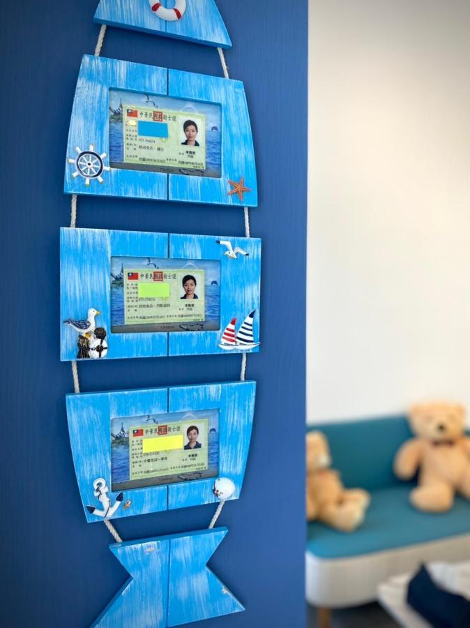 Blue And White Style Holiday B&B Guanshan Luaran gambar