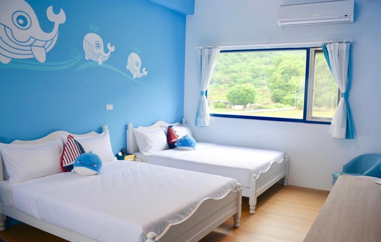 Blue And White Style Holiday B&B Guanshan Luaran gambar